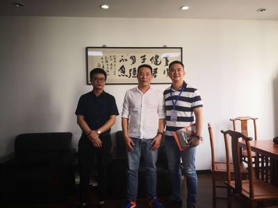 熱烈歡迎廣州威易迅科技有限公司團(tuán)隊精英來我司考察指